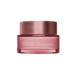 Clarins - Crème Multi-Active de Nuit Lisseur de lignes à la Niacinamide - Pour le Visage - 15 ml