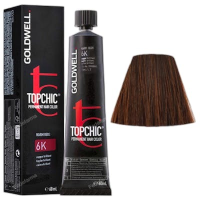 Goldwell TOPCHIC Coloration permanente 6K Copper Brilliant 60 ml