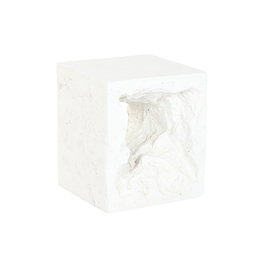 Table d'appoint Home ESPRIT Blanc 40 x 40 x 46 cm