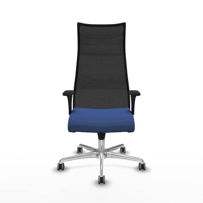 Piqueras y Crespo Chaise de Bureau Albacete Bleu Marine