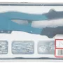 Meister CP195270 Pince à riveter avec 100 rivets en aluminium - Jeu professionnel ou amateur dans boîte plastique transparente