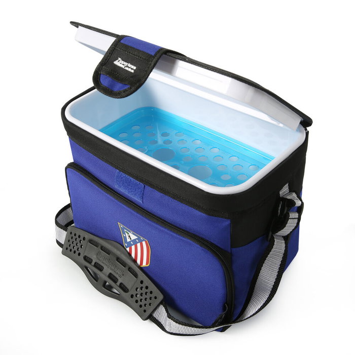 ATLETICO DE MADRID - Sac isotherme portatif pour aliments 32x19x22 cm - Polyester 600D