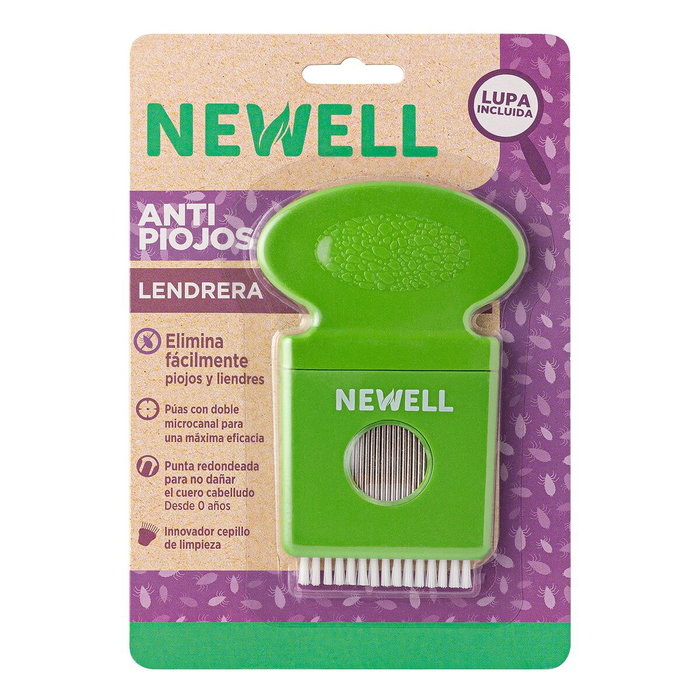 Newell Peigne anti-poux vert Newell Peigne anti-poux vert