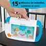 Baby Einstein - Veilleuse portable Sea Dreams, aquarium bébé lumineux et musical avec attache poussette, 4 modes (mélodies, sons océaniques) pour enfants à partir de 0 mois