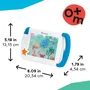 Baby Einstein - Veilleuse portable Sea Dreams, aquarium bébé lumineux et musical avec attache poussette, 4 modes (mélodies, sons océaniques) pour enfants à partir de 0 mois
