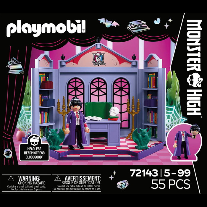 Playmobil Monster High Bureau de Mrs Bloodgood 72143 de la directrice Bloodgood Playmobil Monster High Bureau de Mrs Bloodgood 72143 de la directrice Bloodgood