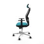 Piqueras y Crespo Chaise de Bureau 1D086G2 Turquoise