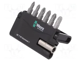 WERA Jeu d'embouts de tournevis Pozidriv® 25 mm