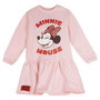 Cerdá - Robe French Terry avec motif Minnie pour fille - 4 ans - Taille 4 ans - Rose