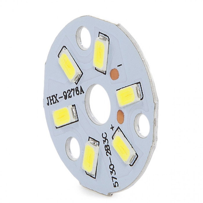 Module LED 3W 300Lm 6000K 6 LEDs Ø32Mm Module LED 3W 300Lm 6000K 6 LEDs Ø32Mm