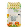 Jeu de draps pour berceau HappyFriday Mr Fox Wild Multicouleur Lit de bébé