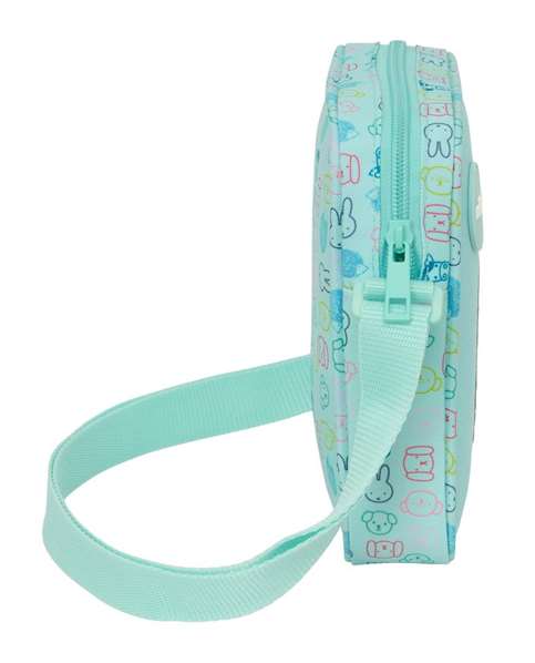 Safta Bolsito bandolera Miffy Friends, sac à bandoulière réglable imperméable 16x18x4 cm, pour enfants dès 3 ans Safta Bolsito bandolera Miffy Friends, sac à bandoulière réglable imperméable 16x18x4 cm, pour enfants dès 3 ans