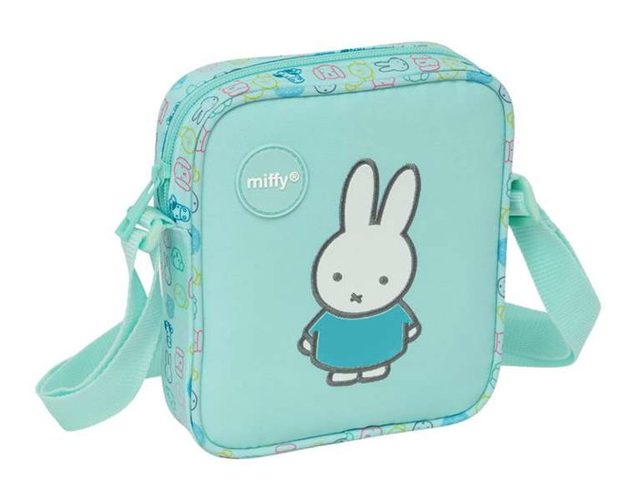 Safta Bolsito bandolera Miffy Friends, sac à bandoulière réglable imperméable 16x18x4 cm, pour enfants dès 3 ans Safta Bolsito bandolera Miffy Friends, sac à bandoulière réglable imperméable 16x18x4 cm, pour enfants dès 3 ans