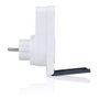 Alpina Prise intelligente extérieure Wi-Fi IP44 230V 3680W Schuko Type F avec monitoring de puissance Blanc