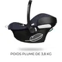 CYBEX Siège auto Aton B2 i-Size - Groupe 0+ (Naissance à 13 kg / 24 mois) - avec base ISOFIX One - Bleu - Norme R129/03