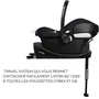 CYBEX Siège auto Aton B2 i-Size - Groupe 0+ (Naissance à 13 kg / 24 mois) - avec base ISOFIX One - Bleu - Norme R129/03
