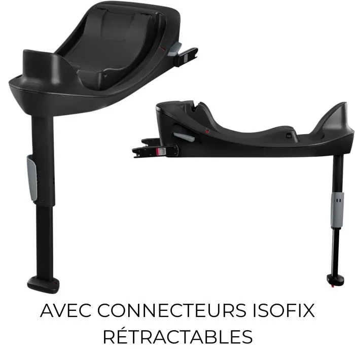 CYBEX Siège auto Aton B2 i-Size - Groupe 0+ (Naissance à 13 kg / 24 mois) - avec base ISOFIX One - Bleu - Norme R129/03