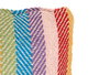 GIFTDECOR Coussin multicolore à rayures 47 x 47 cm