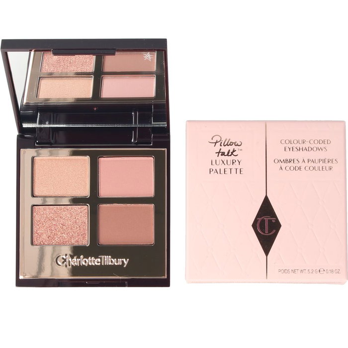 Charlotte Tilbury Palette de fards à paupières LUXURY PALETTE #pillow talk 5,2 g - 4 teintes pour maquillage élégant et délicat