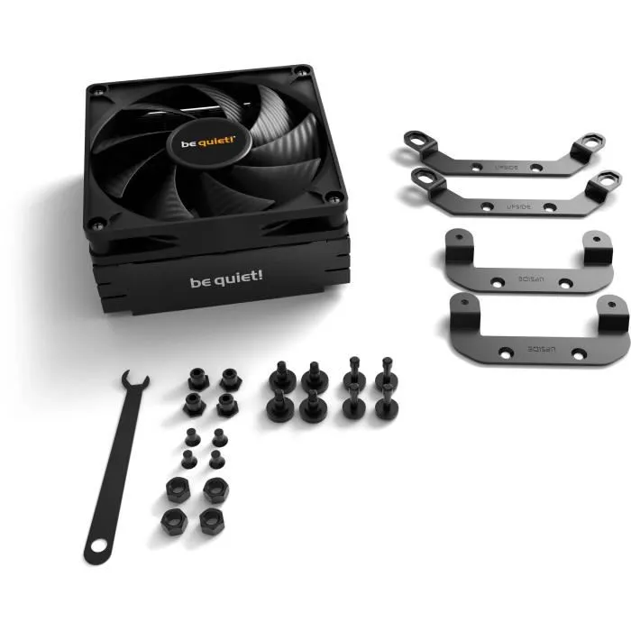 Be Quiet! BK034 Pure Rock LP - Ventirad CPU bas profil de 45 mm, ventilateur 92 mm Silent Wings, 100 W TDP, compatible Intel LGA 1700 et AMD AM5/AM4 pour mini-ITX/HTPC