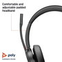 Poly Voyager 4320 MS Micro-casque Microsoft Teams Certifié Noir
