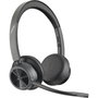 Poly Voyager 4320 MS Micro-casque Microsoft Teams Certifié Noir