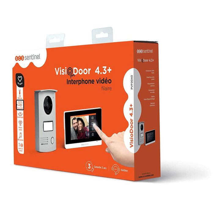 Scs Sentinel VisioDoor 4.3+ Gris Scs Sentinel VisioDoor 4.3+ Gris