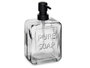 Berilo Distributeur de Savon Noir 570 ml Verre et Plastique 10 x 18 x 6 cm (Set de 6)