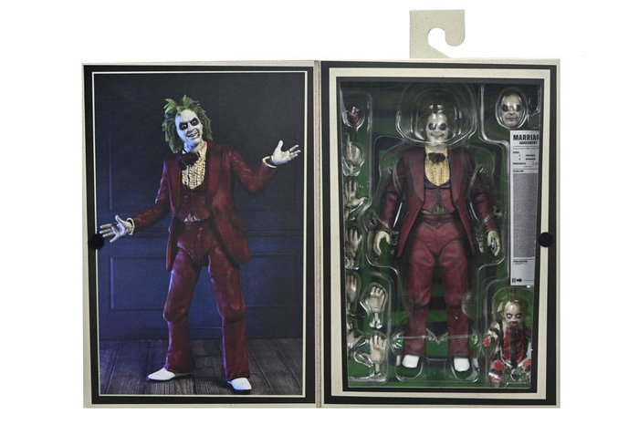 Beetlejuice Beetlejuice figurine Ultimate "Red Tuxedo" Beetlejuice 18 cm Beetlejuice Beetlejuice figurine Ultimate "Red Tuxedo" Beetlejuice 18 cm