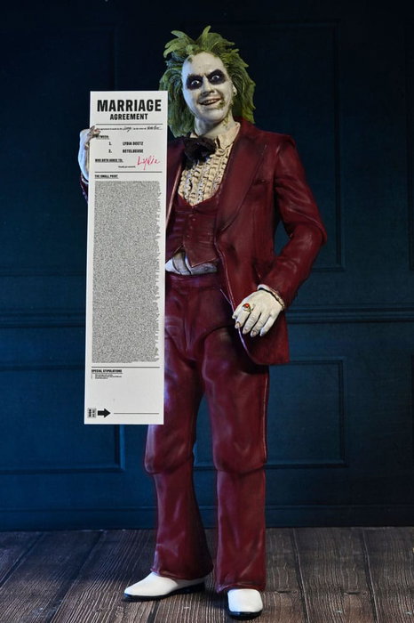 Beetlejuice Beetlejuice figurine Ultimate "Red Tuxedo" Beetlejuice 18 cm Beetlejuice Beetlejuice figurine Ultimate "Red Tuxedo" Beetlejuice 18 cm