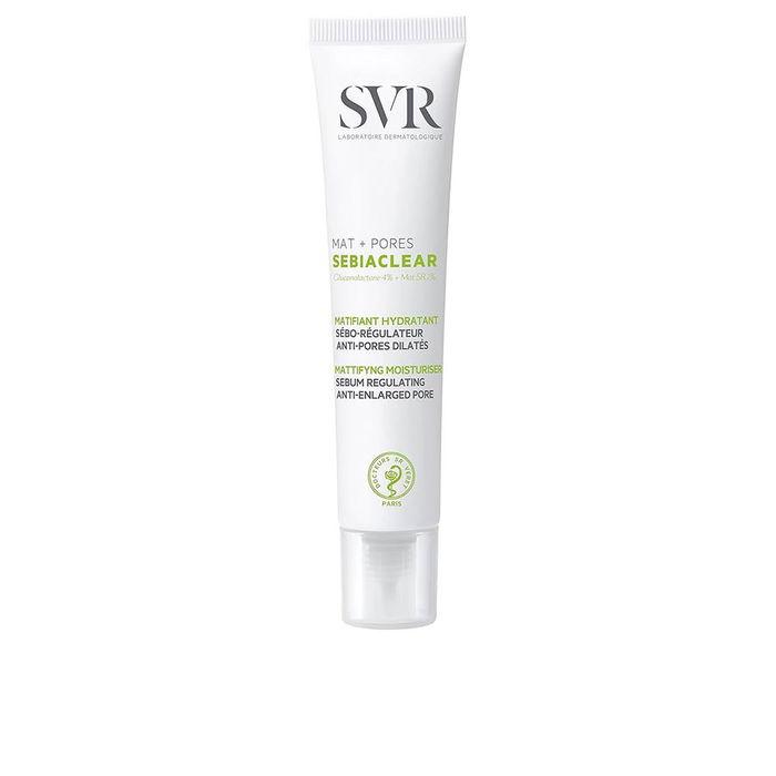 SVR LABORATOIRE DERMATOLOGIQUE SEBIACLEAR Crème Matifiante + Pores 40 ml SVR LABORATOIRE DERMATOLOGIQUE SEBIACLEAR Crème Matifiante + Pores 40 ml