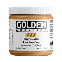Golden Peinture Acrylique Heavy Body Indio Amarillo 237 ml