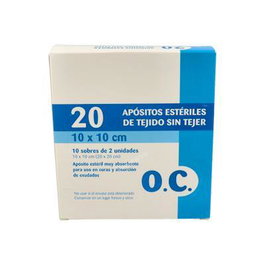 GASPUNT Compresse 10x10, 20 unités