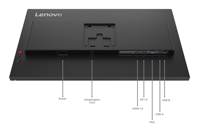 Lenovo ThinkVision T27-40 68,6 cm (27'') Noir