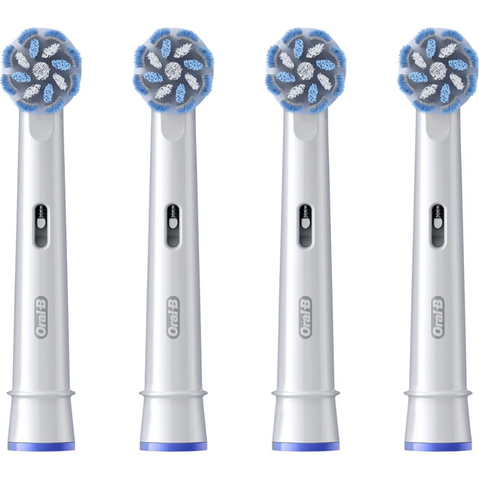Oral-B Têtes de brosse à dents Pro Sensitive Clean, Pack de 4, Blanc Oral-B Têtes de brosse à dents Pro Sensitive Clean, Pack de 4, Blanc