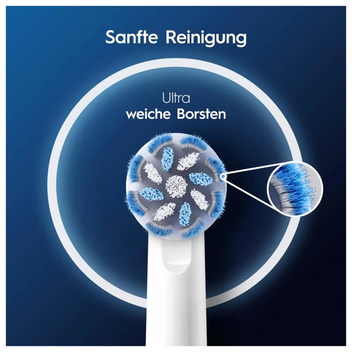 Oral-B Pack de 4 têtes de brosse à dents Sens - Blanc