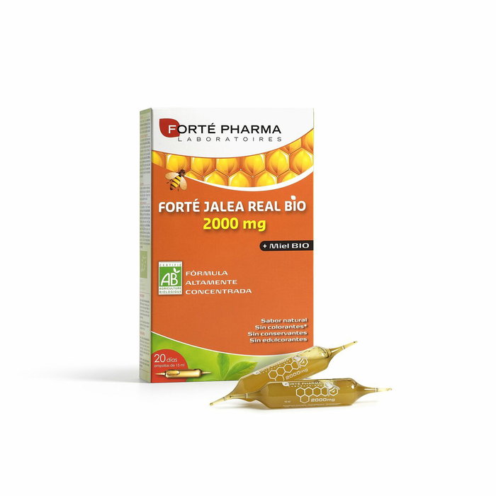 Forté Pharma Gelée Royale BIO 2000 mg 20 ampoules de 15 ml