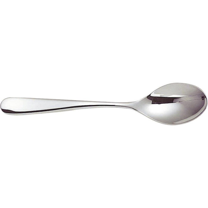 Alessi 5180/8 Nuovo Milano - Cuillère à café en acier inoxydable 18/10 - Jeu de 6 pièces conçu par Ettore Sottsass Alessi 5180/8 Nuovo Milano - Cuillère à café en acier inoxydable 18/10 - Jeu de 6 pièces conçu par Ettore Sottsass