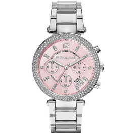 Michael Kors MK6105 Argenté Cadran Rose