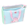 SAFTA Sac à dos portable Pembe The Pink Cat - Compartiment principal zippé, compartiment pour ordinateur jusqu'à 14,1 pouces, 2 poches avant