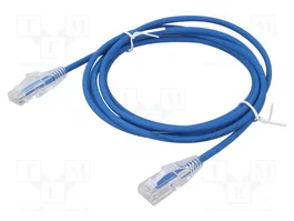 DAHUA Cordon de raccordement Cat 6 RJ45, 3m, bleu