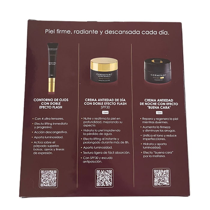 Germinal Lot Contour des Yeux Éclat Immédiat (15ml + 15ml + 15ml) - 3 pièces