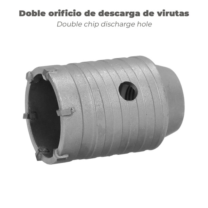 WOLFPACK LINEA PROFESIONAL Corona SDS Hormigón 50 mm WOLFPACK LINEA PROFESIONAL Corona SDS Hormigón 50 mm
