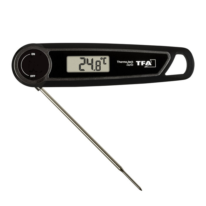 TFA Thermomètre de cuisine numérique THERMO JACK TASTE 30.2035.01, Noir TFA Thermomètre de cuisine numérique THERMO JACK TASTE 30.2035.01, Noir