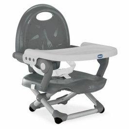 Chicco Rehausseur de table Pocket Snack gris foncé