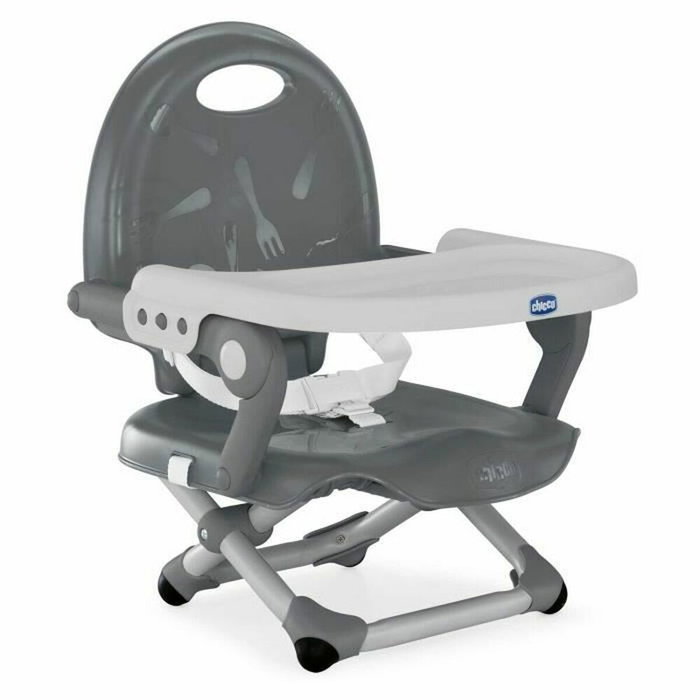 Chicco Rehausseur de table Pocket Snack gris foncé Chicco Rehausseur de table Pocket Snack gris foncé