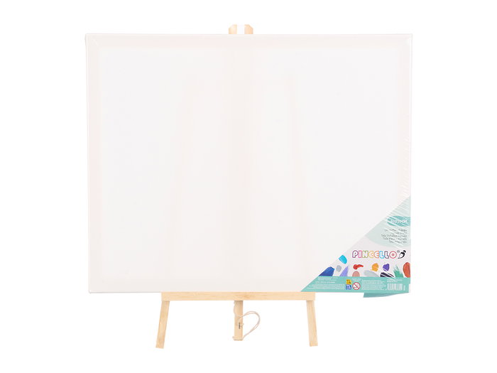Pincello Châssis Toile 40x50 cm, Blanc, Bois (Set de 12) Pincello Châssis Toile 40x50 cm, Blanc, Bois (Set de 12)