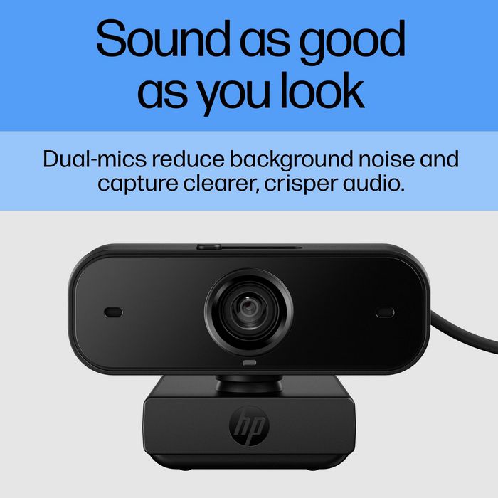 HP Webcam Full HD HP 435 Noir
