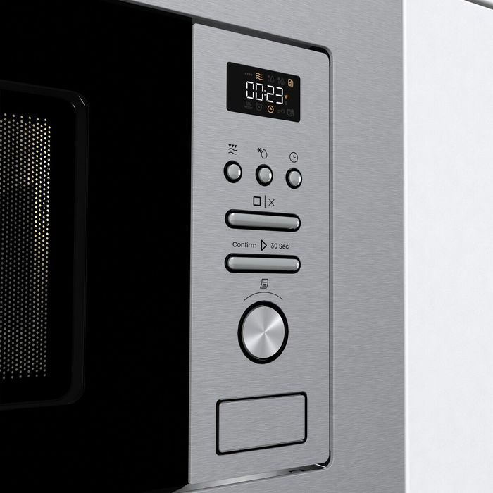 Micro-ondes avec Gril Hisense BIM320G41X 800 W 20 L Acier