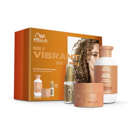 Wella Professionals Pack NUTRI-ENRICH Nutrition Profonde 3 pièces (Shampoing 300ml, Masque 150ml, Huile 30ml)